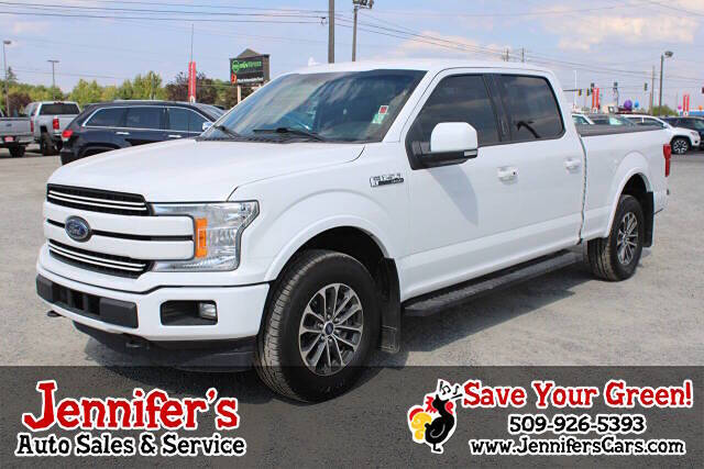 2018 Ford F-150 for sale at Jennifer's Auto Sales & Service in Spokane Valley, WA