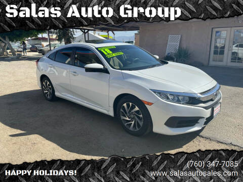 2018 Honda Civic for sale at Salas Auto Group in Indio CA
