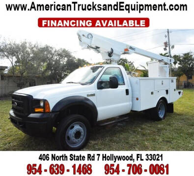 2007 Ford F-450 Super Duty for sale at American Trucks and Equipment in Hollywood FL