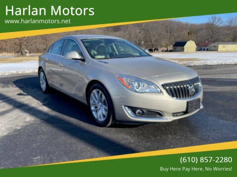 2016 Buick Regal for sale at Harlan Motors in Parkesburg PA