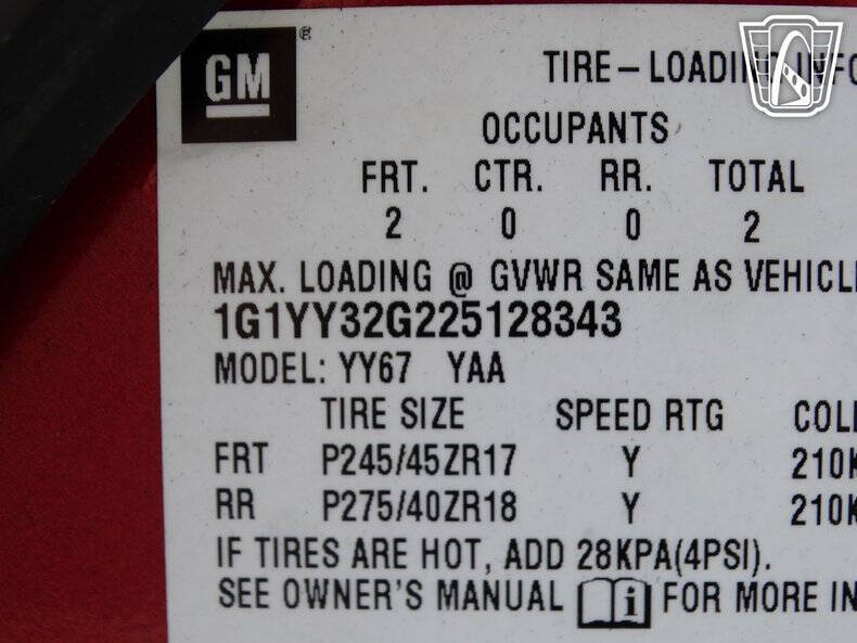 2002 Chevrolet Corvette