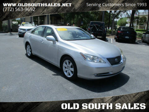 2007 Lexus ES 350 for sale at OLD SOUTH SALES in Vero Beach FL