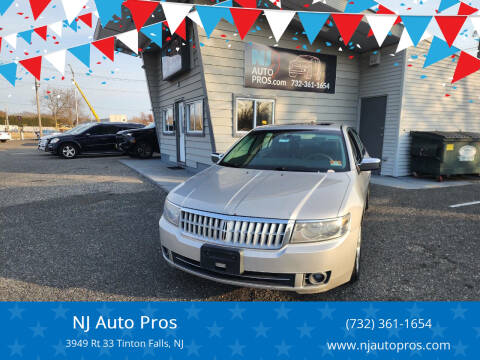 2007 Lincoln MKZ for sale at NJ Auto Pros in Tinton Falls NJ