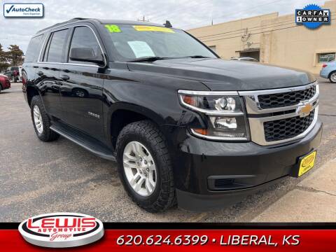 2018 Chevrolet Tahoe for sale at Lewis Chevrolet Buick of Liberal in Liberal KS