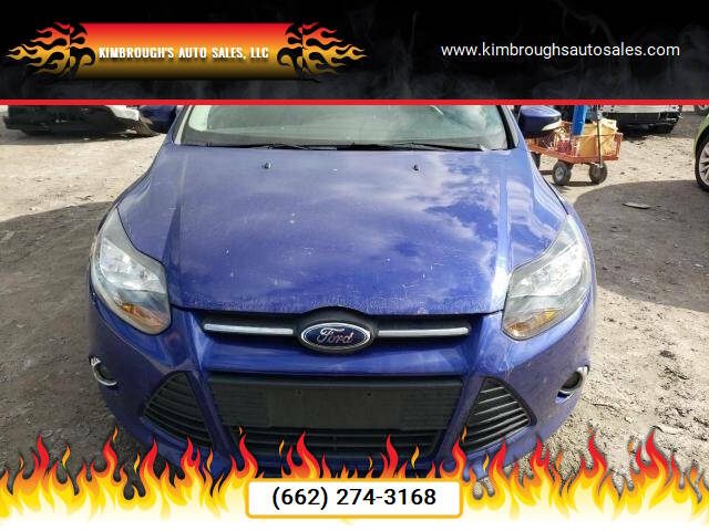 Blue 2014 Ford Focus SE SE 4dr Hatchback 1