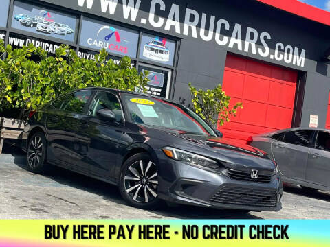 2022 Honda Civic for sale at CARUCARS LLC in Miami FL