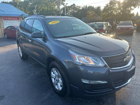 2014 Chevrolet Traverse for sale at Steerz Auto Sales in Frankfort IL