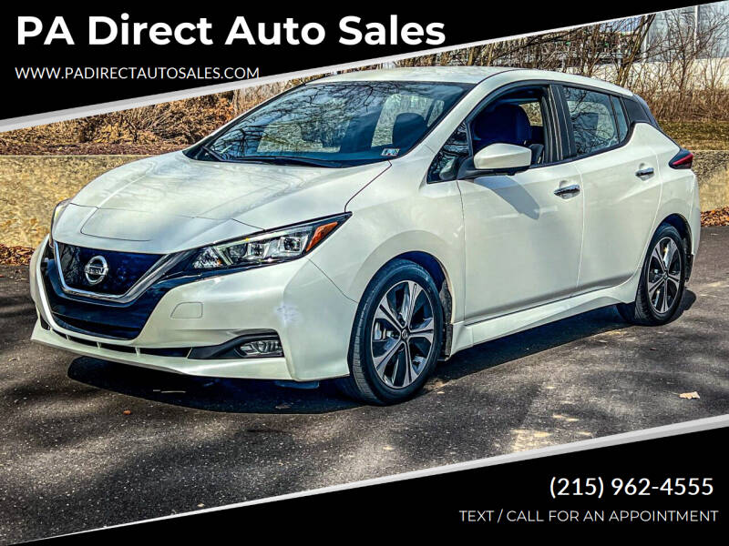 2021 Nissan LEAF for sale at PA Direct Auto Sales in Levittown PA