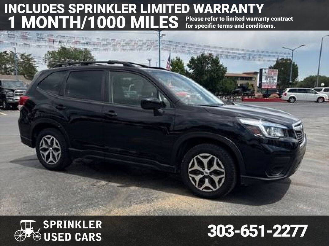 Black 2019 Subaru Forester Premium AWD Premium 4dr Crossover 2