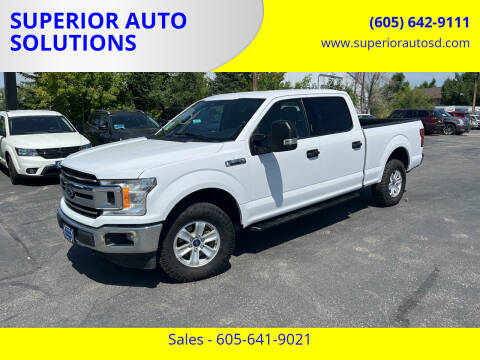 2019 Ford F-150 for sale at SUPERIOR AUTO SOLUTIONS in Spearfish SD