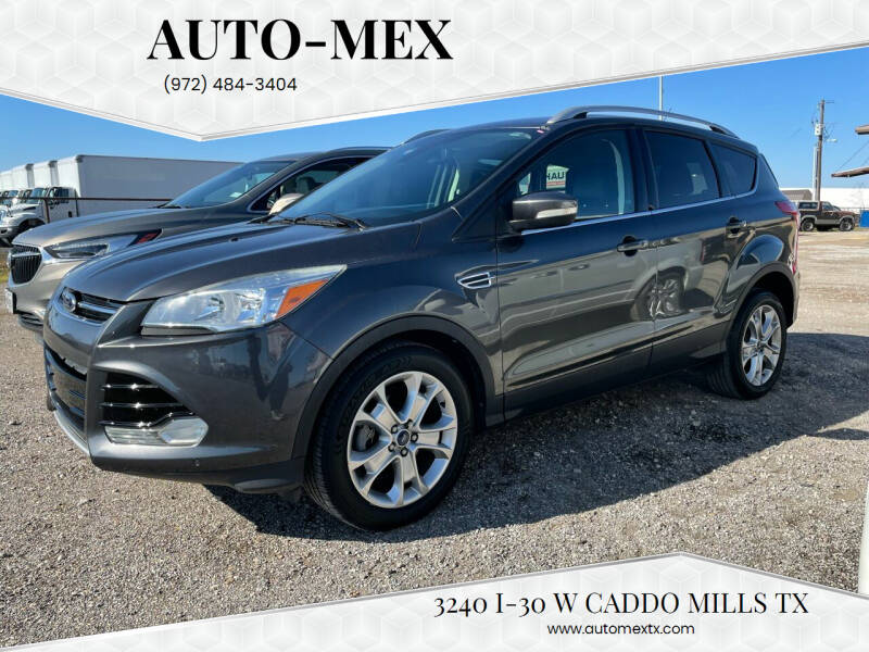 2015 Ford Escape for sale at AUTO-MEX in Caddo Mills TX