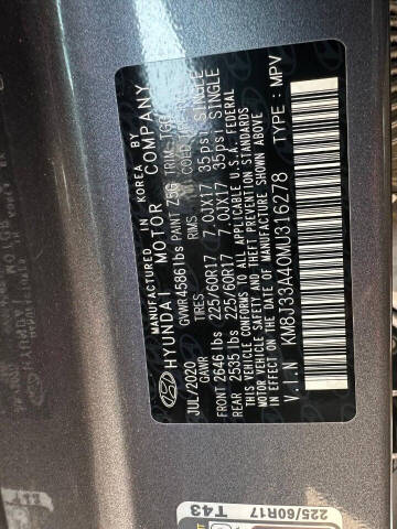 2021 Hyundai Tucson Value