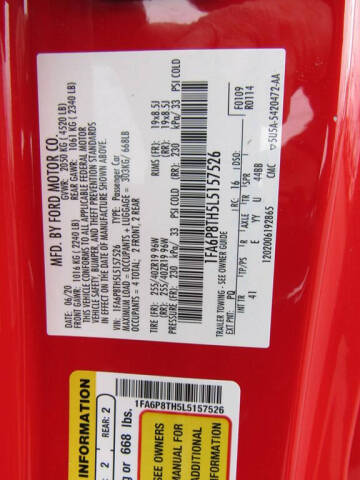 2020 Ford Mustang EcoBoost