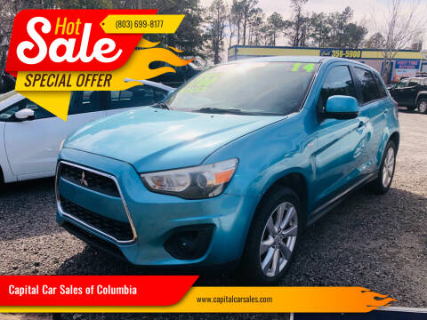 2014 Mitsubishi Outlander Sport for sale at Capital Car Sales of Columbia in Columbia SC