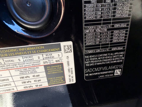 2020 Jaguar F-PACE S