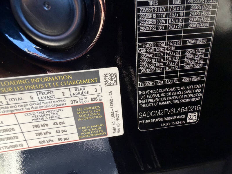 2020 Jaguar F-PACE S