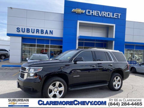 2015 Chevrolet Tahoe for sale at CHEVROLET SUBURBANO in Claremore OK