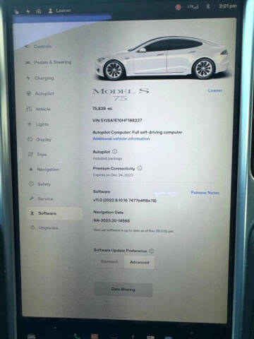2017 Tesla Model S 75