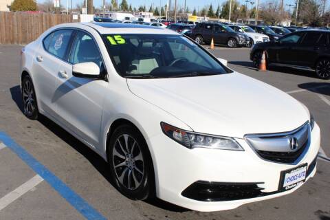 2015 Acura TLX for sale at Choice Auto & Truck in Sacramento CA