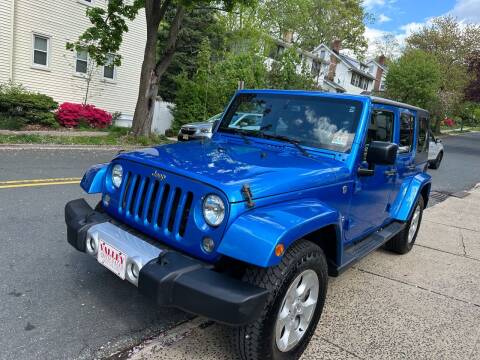 2015 Jeep Wrangler Unlimited for sale at Valley Auto Sales in South Orange NJ