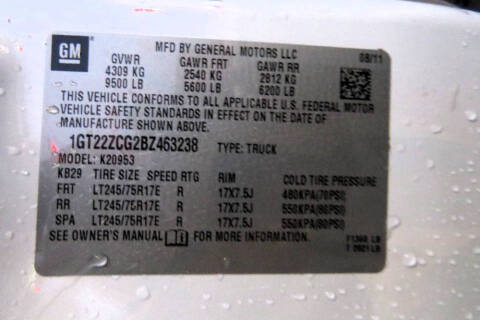 2011 GMC Sierra 2500HD Work Truck