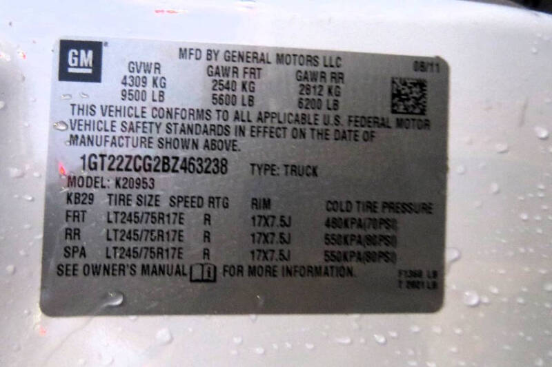 2011 GMC Sierra 2500HD Work Truck