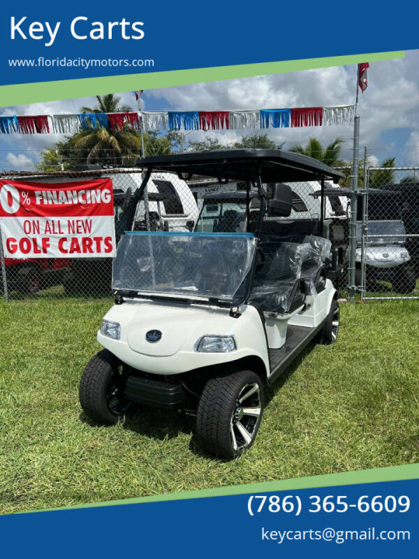 2023 Evolution Carrier 6 Plus for sale at Key Carts in Homestead FL