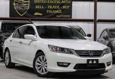 2015 Honda Accord for sale at United Exotic Auto in Houston TX