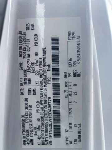 2014 Ford E-Series E-250