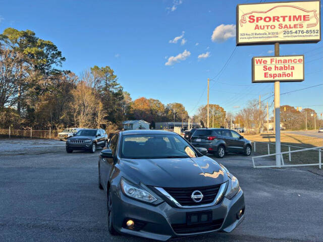 2016 Nissan Altima for sale at Sportime Auto Sales LLC in Montevallo, AL