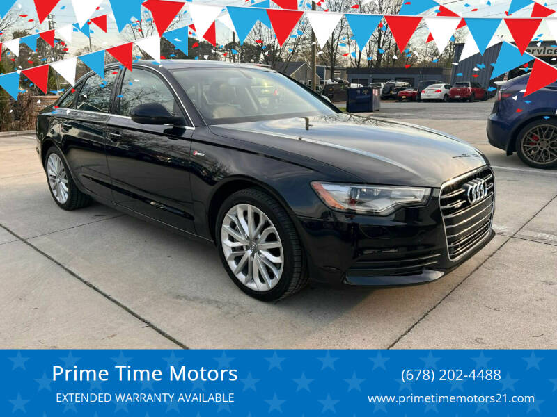 2014 Audi A6 for sale at Prime Time Motors in Marietta GA