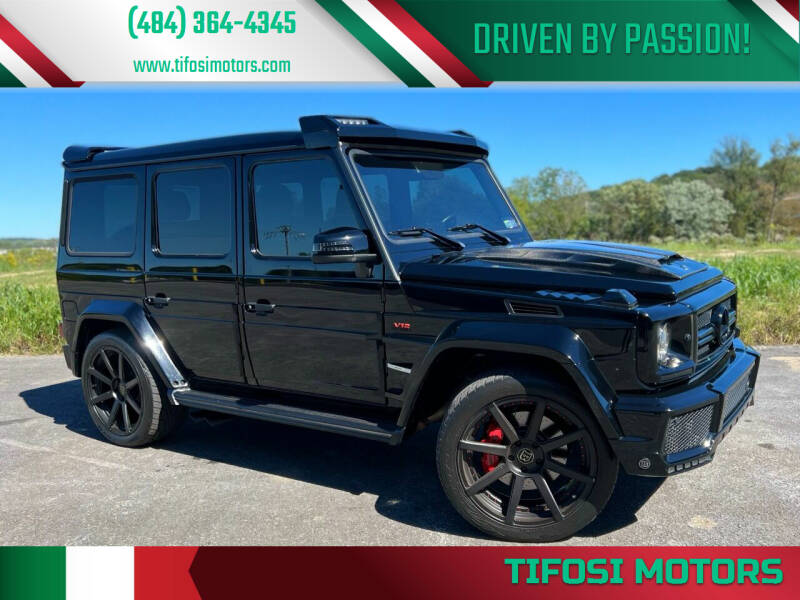 2016 Mercedes-Benz G-Class for sale at Tifosi Motors in Downingtown PA