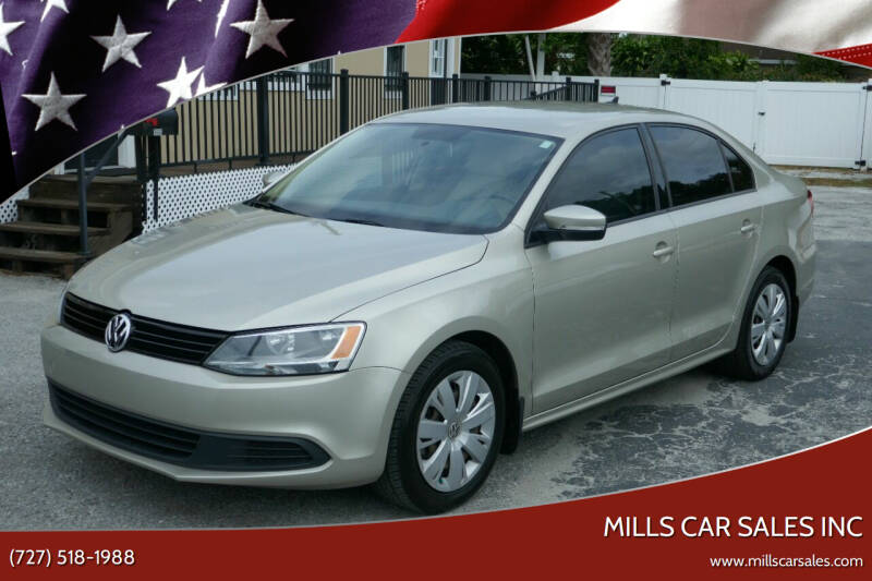 2014 Volkswagen Jetta for sale at MILLS CAR SALES INC in Clearwater FL