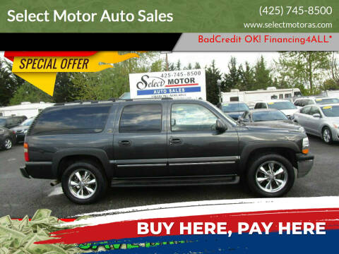 2003 Chevrolet Suburban for sale at Select Motor Auto Sales in Lynnwood WA