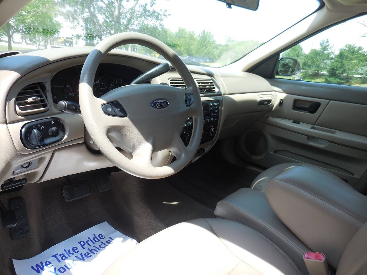 2003 Ford Taurus for sale at Genuine Motors in Schaumburg, IL