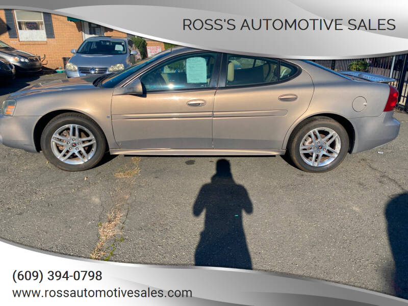 2006 Pontiac Grand Prix for sale at Ross's Automotive Sales in Trenton NJ