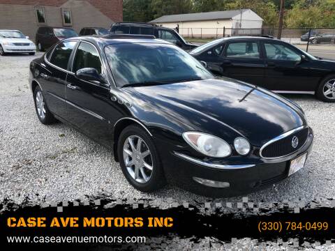 2006 Buick LaCrosse for sale at CASE AVE MOTORS INC in Akron OH