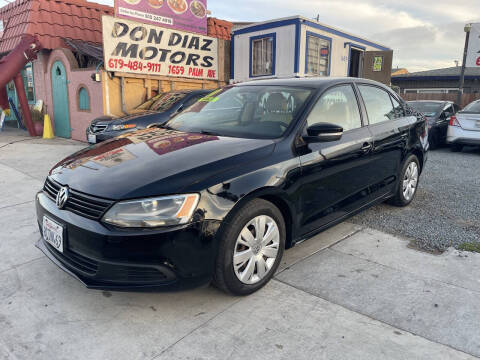 2011 Volkswagen Jetta for sale at DON DIAZ MOTORS in San Diego CA