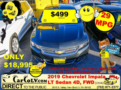 2019 Chevrolet Impala for sale at The Car Company in Las Vegas NV