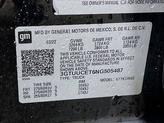 2022 GMC Sierra 1500