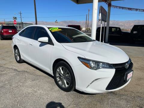 2017 Toyota Camry for sale at Salas Auto Group in Indio CA