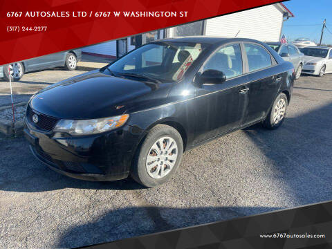 2010 Kia Forte for sale at 6767 AUTOSALES LTD / 6767 W WASHINGTON ST in Indianapolis IN