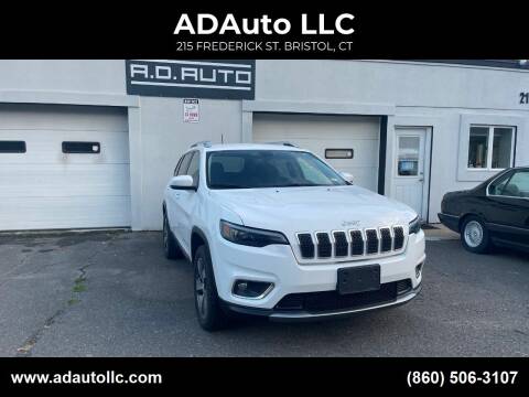 2019 Jeep Cherokee for sale at ADAuto LLC in Bristol CT