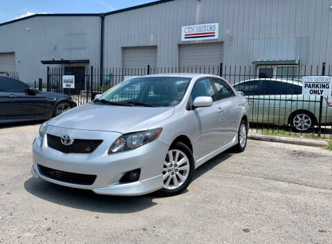 2010 Toyota Corolla for sale at CTN MOTORS in Houston TX