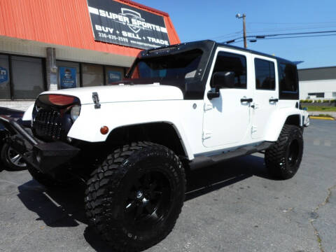 2014 Jeep Wrangler Unlimited for sale at Super Sports & Imports in Jonesville NC