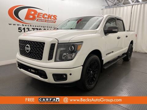 2018 Nissan Titan for sale at Becks Auto Group in Mason OH