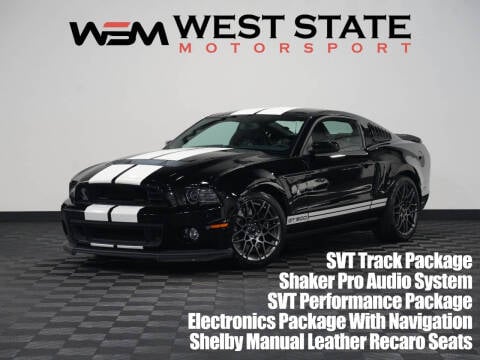 2013 Ford Shelby GT500 for sale at WEST STATE MOTORSPORT in Federal Way WA