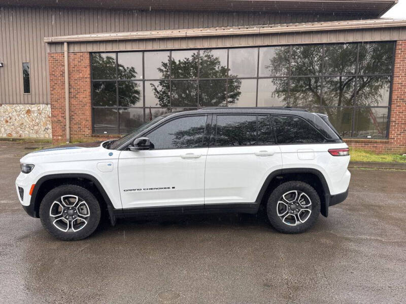 Used 2023 Jeep Grand Cherokee Trailhawk 4xe with VIN 1C4RJYC63P8787086 for sale in Maysville, KY