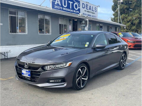 2020 Honda Accord for sale at AutoDeals in Hayward CA