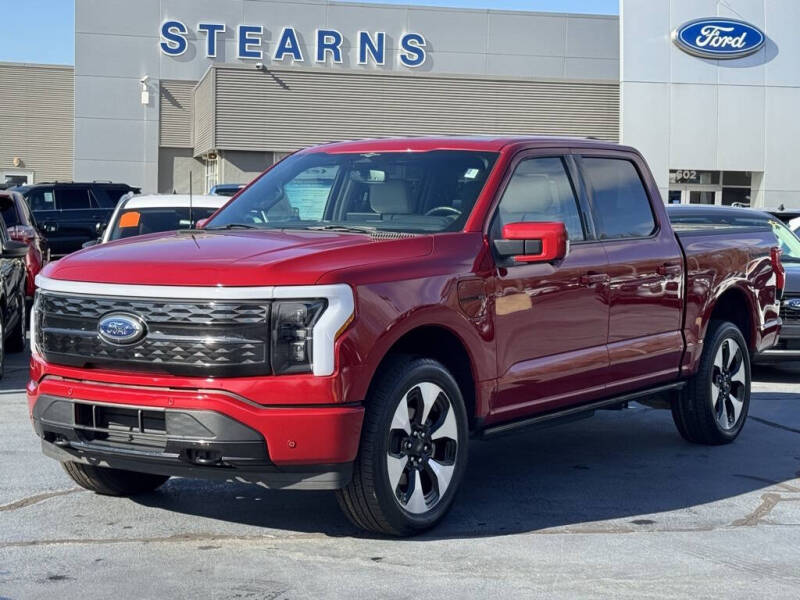 Used 2023 Ford F-150 Lightning Platinum with VIN 1FT6W1EVXPWG16668 for sale in Burlington, NC